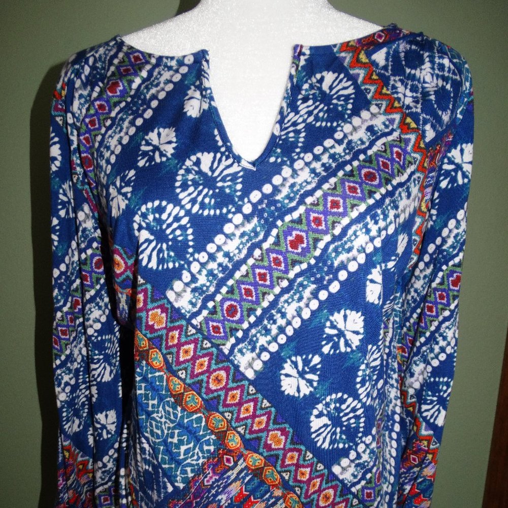 Fun spring 3/4 sleeved shirt
